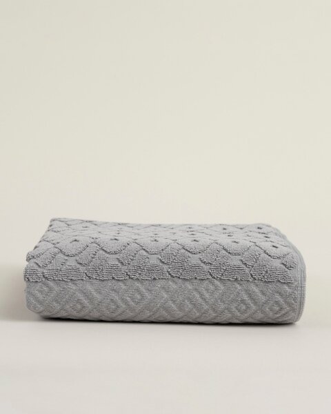 Ručník Lattice 50x90 cm stone grey