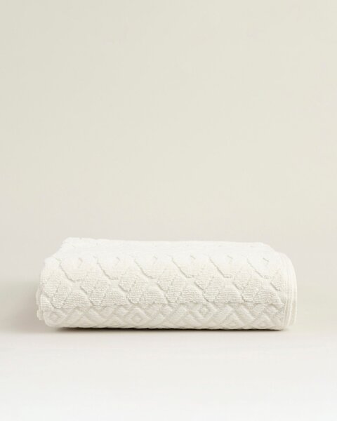 Ručník Lattice 50x90 cm cream pearl