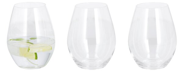 Silvercrest® Sklenice na víno z foukaného skla, 2 kusy / Sklenice na vodu z foukaného skla, 3 kusy (100407605003)