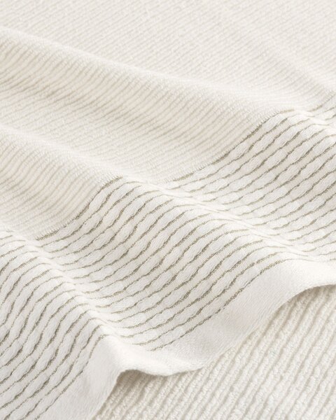Ručník Ripple 70x140 cm ivory