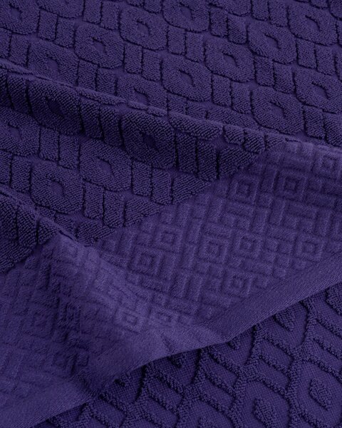 Ručník Lattice 50x90 cm deep violet