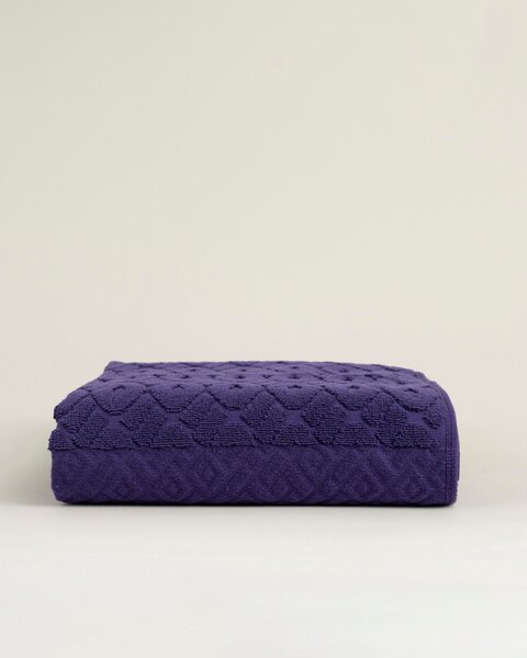 Ručník Lattice 50x90 cm deep violet