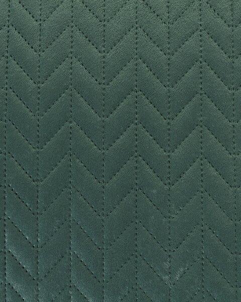 Sametový přehoz Silky Chic 220x240cm deep green