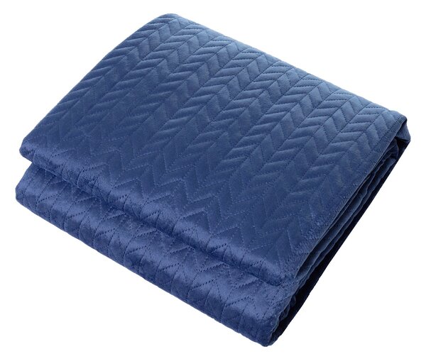 Sametový přehoz Silky Touch 220x240cm royal blue