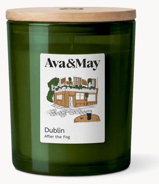 Vonná svíčka Dublin (kardamom, cypřiš, pačuli a káva)