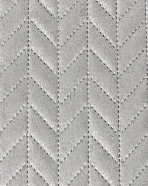 Sametový přehoz Silky Touch 220x240cm grey