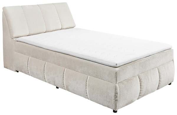 AMERICKÁ POSTEL, 120/200 cm, béžová MID.YOU - Postele s úložným prostorem, Online Only