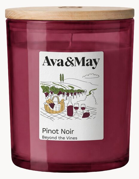 Vonná svíčka Pinot Noir (malina, broskev a černý rybíz)