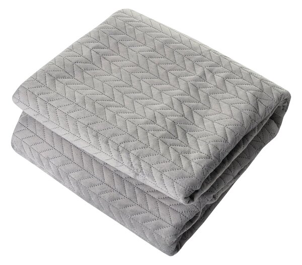 Sametový přehoz Silky Touch 220x240cm grey