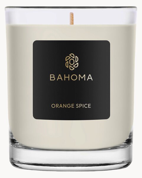 Ručně vyrobená vonná svíčka Orange Spice (pomeranč, anýz, vanilka)