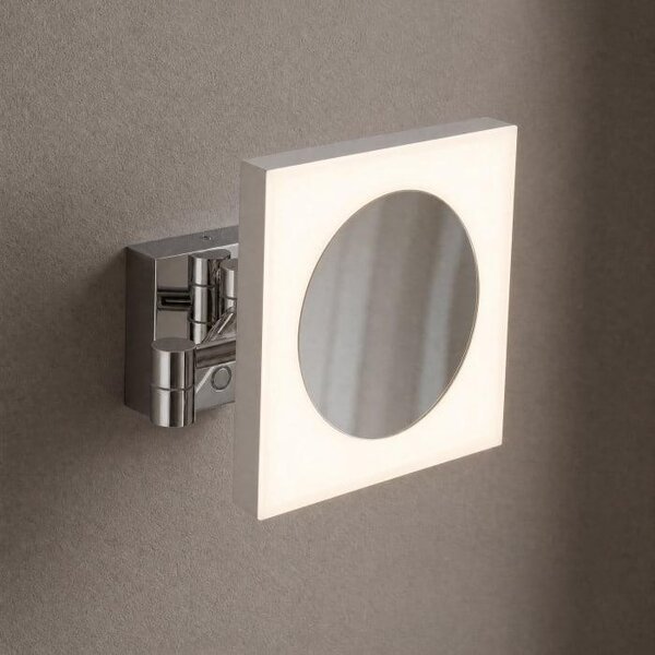 Zrcadlo do kosmetického salonu Kronenbach LED, model 2.0, nástěnné, obdélníkové, s přímým napojením