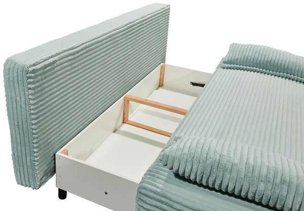 ROZKLÁDACÍ POHOVKA, textil, pastelově zelená MID.YOU - Rozkládací pohovky, Online Only