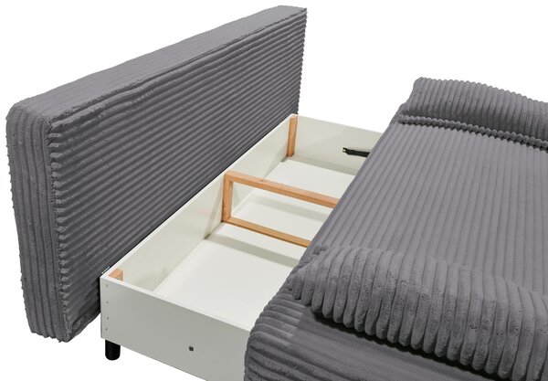 ROZKLÁDACÍ POHOVKA, textil, antracitová MID.YOU - Rozkládací pohovky, Online Only