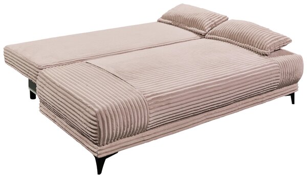 ROZKLÁDACÍ POHOVKA, textil, růžová MID.YOU - Rozkládací pohovky, Online Only