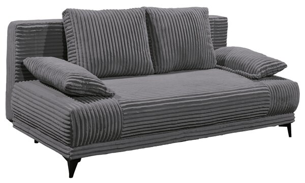 ROZKLÁDACÍ POHOVKA, textil, antracitová MID.YOU - Rozkládací pohovky, Online Only
