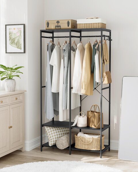 OTEVŘENÁ ŠATNÍ SKŘÍŇ, 94,5/180/40 cm - Šatní skříně, Online Only