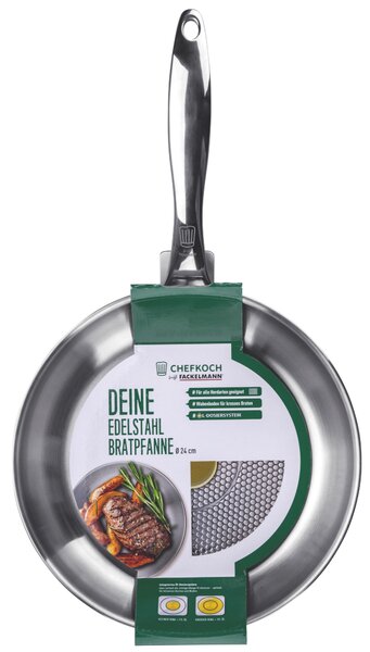 PÁNEV NA SMAŽENÍ 24 cm Chefkoch+Fackelmann - Online Only vaření, Online Only