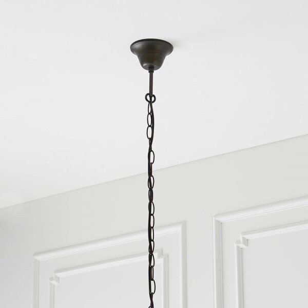 Endon 66148 - Lustr na řetězu Tiffany DRAGONFLY 3xE27/60W/230V pr. 50 cm