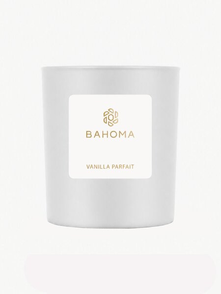 Vonná svíčka Vanilla Parfait (švestka, ambra, pižmo)