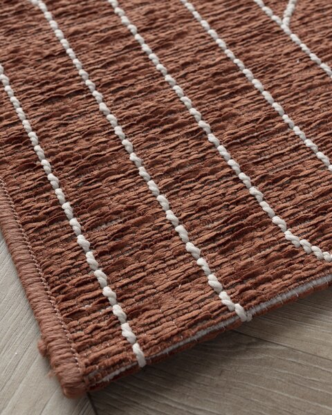 Koberec Velvet beige/rust 120x170cm