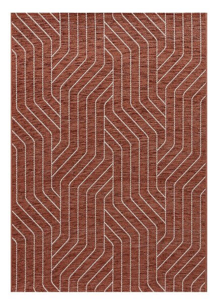 Koberec Velvet beige/rust 120x170cm