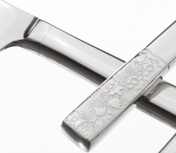 Příbory Fiori Platinum pro 6 osob 24 kusů