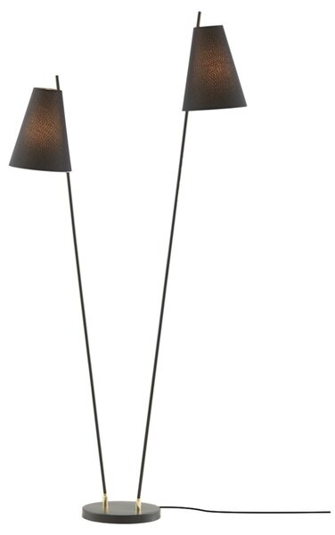Stojací lampa BULB černá