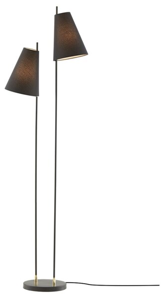 Stojací lampa BULB černá