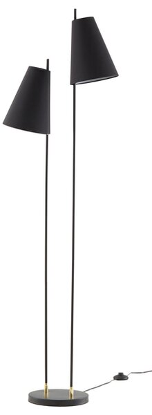 Stojací lampa BULB černá