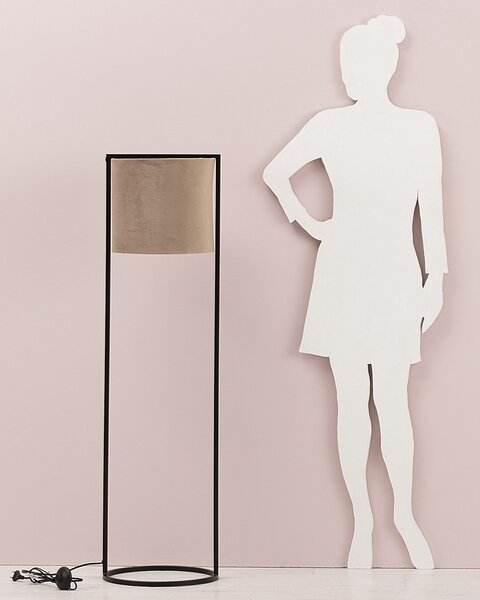Podlahová lampa Santos Sand výška 130cm