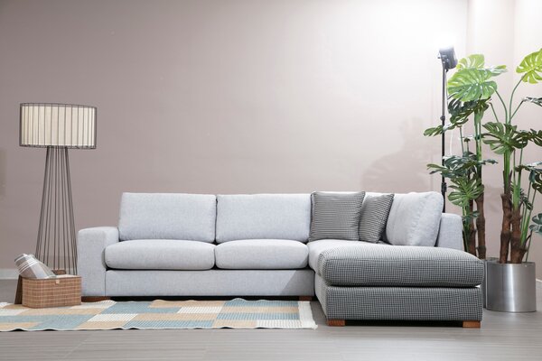 Rohová sedací souprava Lopy 1 (P). Akce -25%
