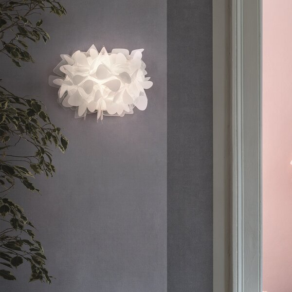 SLAMP CLIWM00MNM00000000EU Clizia Mama Non Mama White Wall, designové nástěnné svítidlo, 2x6W E14, výška 28cm