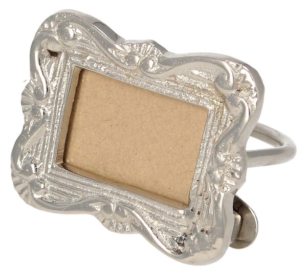 Kroužek na ubrousek Silver Frame