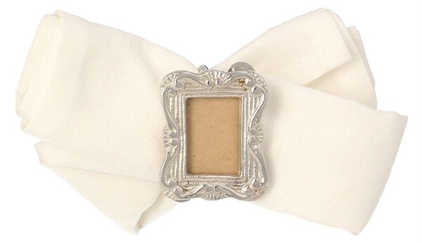 Kroužek na ubrousek Silver Frame