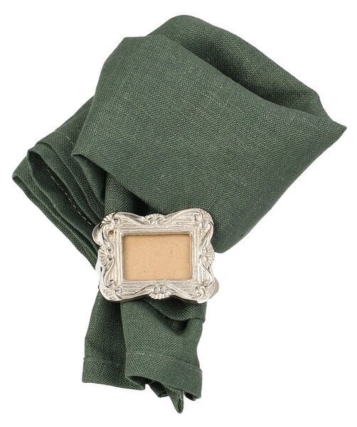 Kroužek na ubrousek Silver Frame