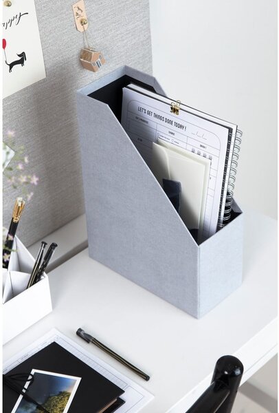 Kartonový organizér na dokumenty Estelle Canvas Paper Laminate – Bigso