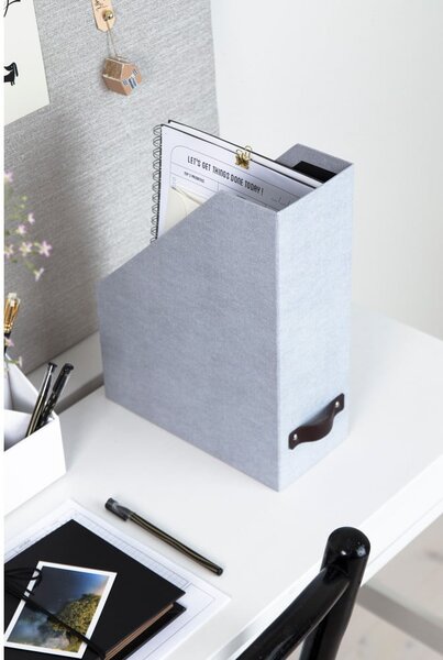 Kartonový organizér na dokumenty Estelle Canvas Paper Laminate – Bigso