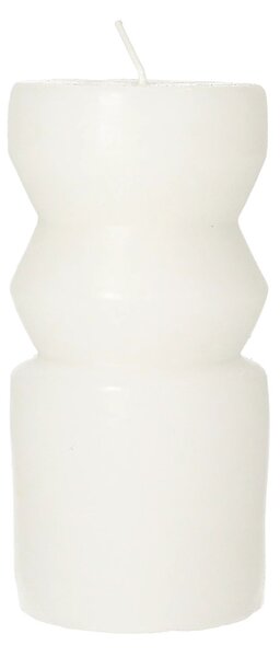 Svíčka Cornelia 14cm white