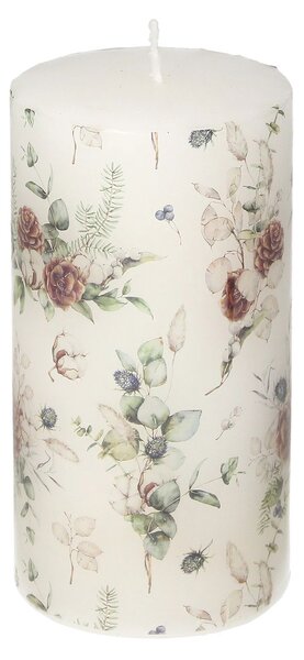 Svíčka Bianca 13cm peonies