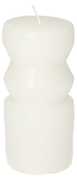 Svíčka Cornelia 14cm white
