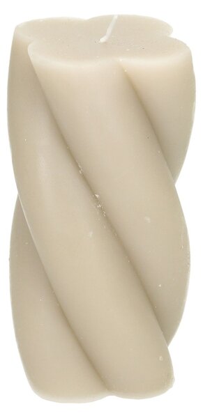 Svíčka Camila 14cm beige