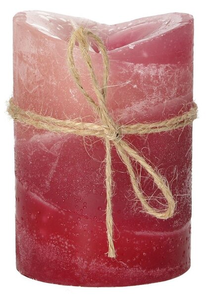 Svíčka Dorotea 10cm raspberry