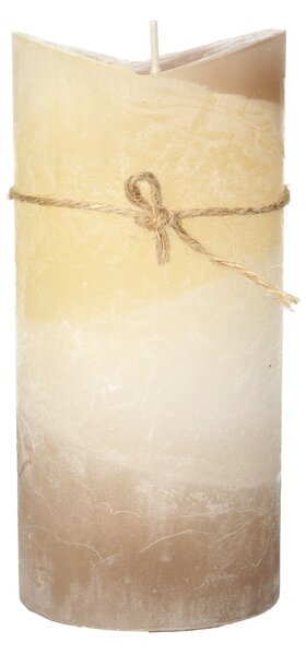 Svíčka Dorotea 15cm cappuccino