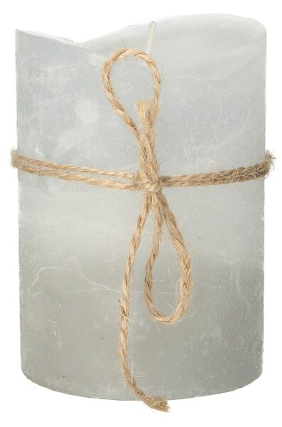Svíčka Dorotea 10cm grey cristal