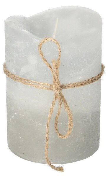 Svíčka Dorotea 10cm grey cristal