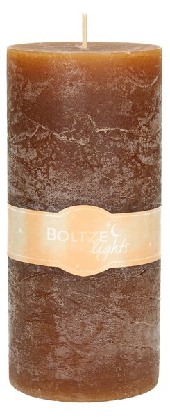 Svíčka Lea 20cm brown