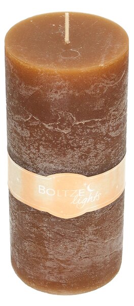 Svíčka Lea 20cm brown
