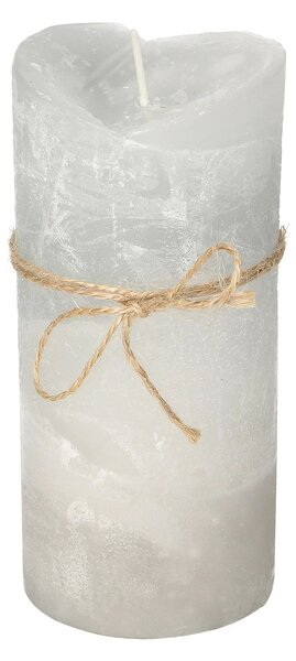 Svíčka Dorotea 15 cm grey cristal