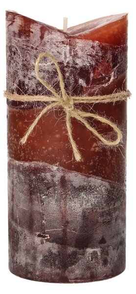 Svíčka Dorotea 15cm burgund