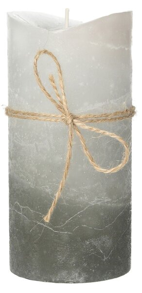 Svíčka Dorotea 15 cm dark grey cristal